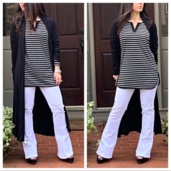 ✨LAST ONE ✨PARIS✨ long sleeves striped tunic - Picture 3 of 7
